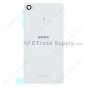 OEM Sony Xperia Z1 L39h Battery Door - White - With Sony and Xperia Logo
