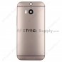 OEM HTC One M8 Rear Housing (Gold) - With HTC Logo Only - With Words