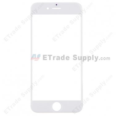 Replacement Part for Apple iPhone 6 Glass Lens - White - A Grade