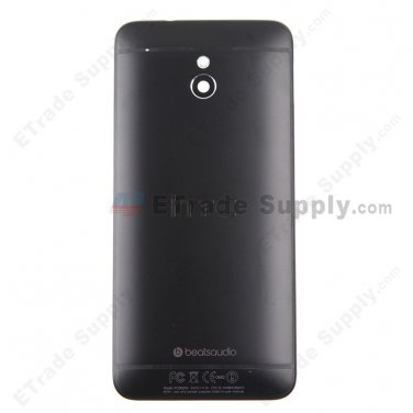 OEM HTC One Mini Rear Housing (Black) - With HTC and beatsaudio Logo