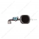 Replacement Part for Apple iPhone 6 Home Button Assembly with Flex Cable Ribbon - Black - A Grade