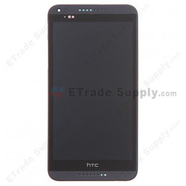 OEM HTC Desire 816 LCD Screen and Digitizer Assembly with Front Housing - Black