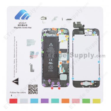 Replacement Part for Apple iPhone 5 Magnetic Screw Mat - R Grade