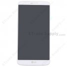 OEM LG G2 D802 LCD Screen and Digitizer Assembly with Front Housing - White