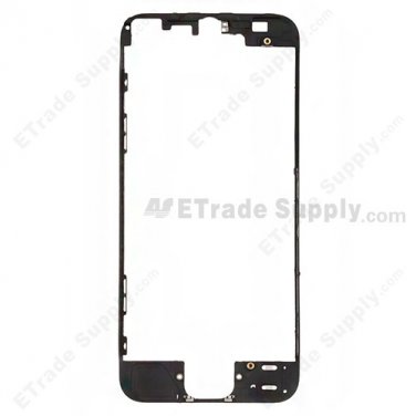 OEM Apple iPhone 5 Digitizer Frame - Black - A Grade