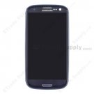 OEM Samsung Galaxy S3 SCH-R530 LCD Screen and Digitizer Assembly with Front Housing - Sapphire