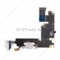 OEM Apple iPhone 6 Plus Charging Port Flex Cable Ribbon - White - A Grade