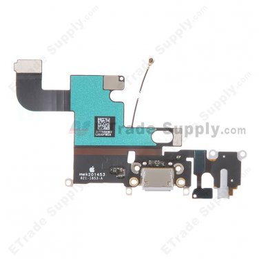 OEM Apple iPhone 6 Charging Port Flex Cable Ribbon - Gray - A Grade