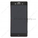 OEM Sony Xperia Z3 LCD Screen and Digitizer Assembly with Front Housing - Black