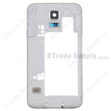 OEM  Samsung Galaxy S5 SM-G900F Rear Housing - Black Ear Speaker Mesh Cover - A Grade