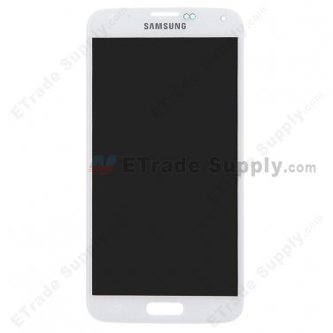 OEM Samsung Galaxy S5 SM-G900F LCD Screen and Digitizer Assembly - White
