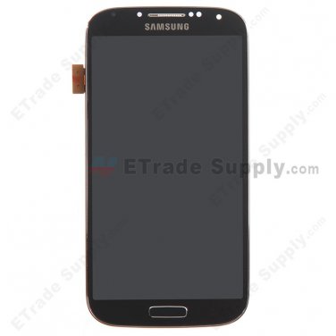 OEM Samsung Galaxy S4 SGH-M919 LCD Screen and Digitizer Assembly with Front Housing - Black