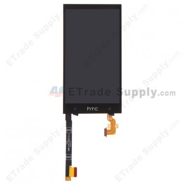 OEM HTC One Mini LCD Screen and Digitizer Assembly with Light Guide - Black