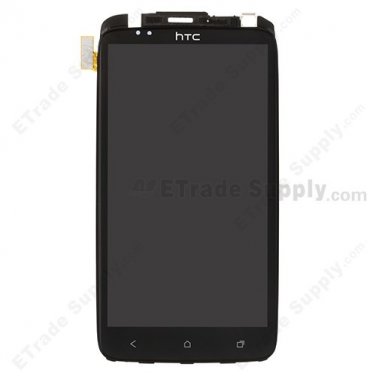 OEM HTC One XL LCD Screen and Digitizer Assembly with Frame