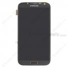 OEM Samsung Galaxy Note 2 SPH-L900 LCD Screen and Digitizer Assembly with Front Housing - Gray