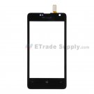OEM Microsoft Lumia 430 Dual SIM Digitizer Touch Screen - Black - Microsoft Logo - A Grade