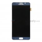 OEM Samsung Galaxy Note 5 Series LCD Screen and Digitizer Assembly - Sapphire - Samsung Logo