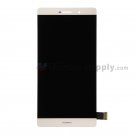 OEM Huawei P8max LCD Screen and Digitizer Assembly - Gold - Huawei Logo - A Grade
