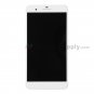 OEM Huawei Honor 6 Plus LCD Screen and Digitizer Assembly with Frame - White - Without Any Logo