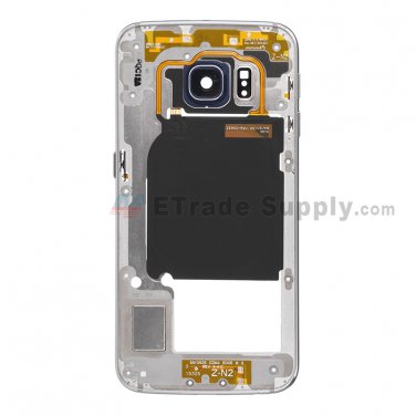 OEM Samsung Galaxy S6 Edge SM-G925A Rear Housing - Sapphire - A Grade