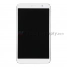OEM Huawei MediaPad X1 LCD Screen and Digitizer Assembly with Frame - White - Without Any Logo