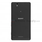 OEM Sony Xperia C4 Rear Housing - Black - With Sony and Xperia Logo - A Grade