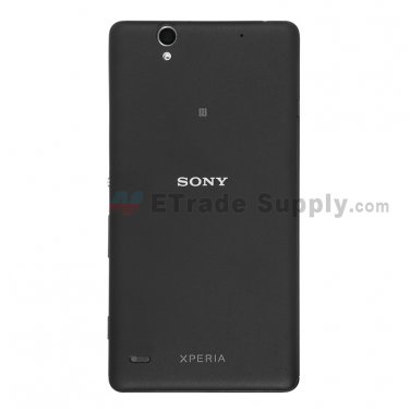 OEM Sony Xperia C4 Rear Housing - Black - With Sony and Xperia Logo - A Grade
