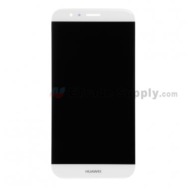 OEM Huawei D199 LCD Screen and Digitizer Assembly - White - Huawei Logo - A Grade