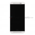 OEM HTC One M9 LCD Screen and Digitizer Assembly with Frame - Silver - HTC Logo