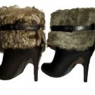 HIGH HEELS  Boots -BROWN-BLACK (SIZE 7,8,9)