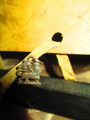 Lion of Judah Silver Pendant