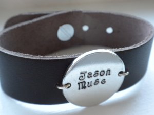 Personalized Leather Wrap