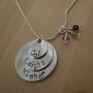 Triple Disc Aluminum Necklace