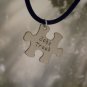 Stainless Steel Puzzle Piece Necklace