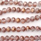 25 5/6mm Czech Glass Small Rosebud: Matte - Apollo Gold