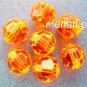 3 6mm Swarovski 5000 Crystal Rounds: Sun