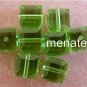 1 6mm Swarovski 5601 Crystal Cube -- Peridot