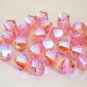 5 6mm Swarovski 5301 Crystal Bicones --Light Rose AB 2x