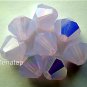 5 5mm Swarovski 5301 Crystal Bicones -- Violet Opal AB