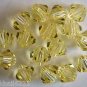 5 6mm Swarovski 5301 Crystal Bicones -- Jonquil