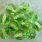 3 5mm Swarovski Crystal Rounds -- Peridot