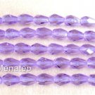 25 7x5 mm Czech Glass Teardrops: Alexandrite