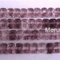 50 4/5mm Czech Glass Rectangles:Luster-Amethyst/Crystal