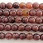 50 6mm Czech Rounds: Hurricane Glass-Blackberry Chiffon