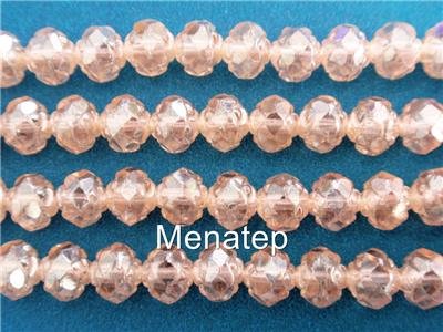 25 5/6mm Czech Small Rosebud: Luster - Rosaline