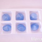 4(Four)  14 mm Rivoli Beads: Blue Pearl