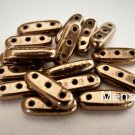 25  3 x 10 mm Czechmates Beam : Bronze