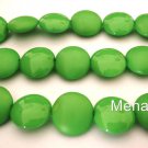 4(Four)  14mm Cushion Round Beads: Pop - Harlequin