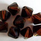 6 5mm Swarovski 5301 Bicones - Mocca(Please Read Item Description)