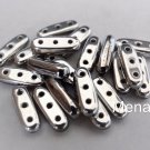 25  3 x 10 mm Czechmates Beam : Silver